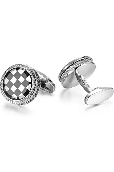 wynameleri Cufflinks Cuff Links Enamel 1 Pairs For Men in Gift Box