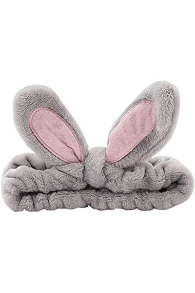 ASKIND Bunny Ears Spa Headband No Slip Head Band for Face Wash Makeup Skincar...