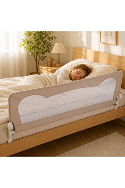 OEM Protectie Laterala Bej pentru Pat 150x57cm