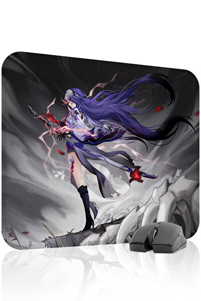 mousepad bastir Acheron Honkai: Star Rail Anime V1 - 48x40 Gaming Mouse Pad Α...