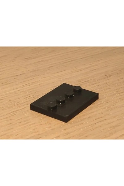 ART3 Lego Uyumlu Minifigür Taban Plakası - 4 Pinli Figür Sergileme Standı Alt...