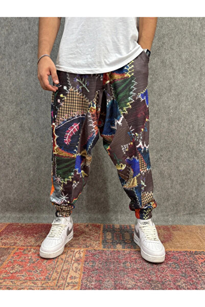 FıttingRoom Patterned Shalwar with Elastic Waist