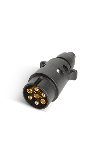 Alista Home Conector remorcă cu 7 pini, 12V, pliabil, priză auto, standard IS...