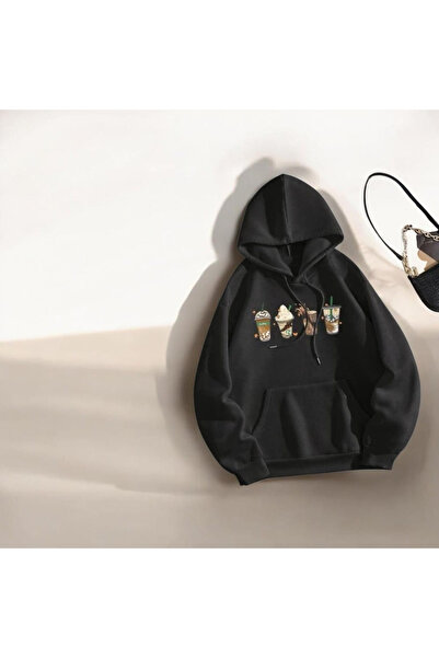 bellanova Unisex Printed Hooded Sweatshirt
