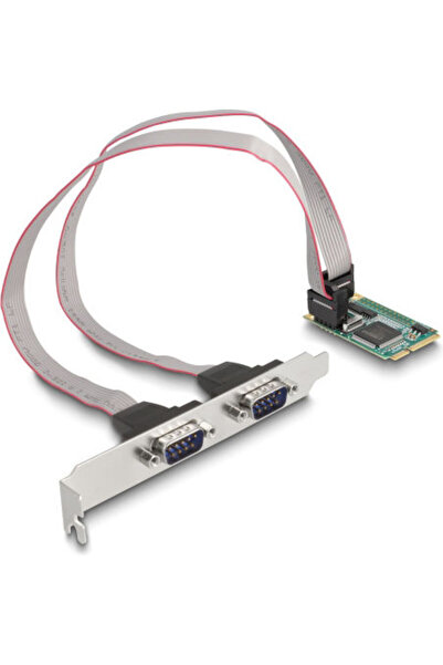 DELOCK Κάρτα PCIe με 2 σειριακές θύρες RS232 DB9 Κωδικός: 95273