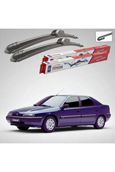 TEAMCAR Windshield wipers Citroën Xantia X2 Hatchback 1993-1998 | Front Set F...