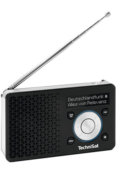 TECHNİSAT DigitRadio 1 Φορητό Ραδιόφωνο Επαναφορτιζόμενο DAB+ Μαύρο