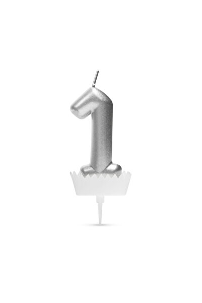 Alista Home Cake candle, size 6x3 cm, number 1