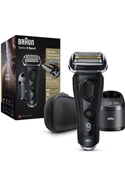 Braun Σειρά 9 Σπορτ 9352CC Ηλεκτρική Ξυριστική Μηχανή Προσώπου με Πλέγμα, Επα...