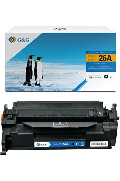 Golden Premium Τόνερ G&g 3.1k HP 26A Μαύρο CF226A HP26A
