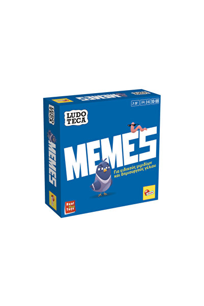Lisciani Επιτραπέζιο Ludoteca Pocket Memes - Παιχνίδι Δημιουργίας Memes για 3...
