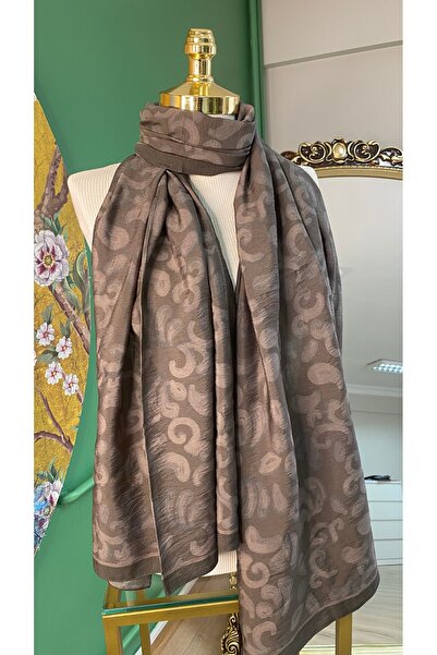 Silk Home Urban Hour Harmony Kahverengi Mayda Şal 190x70