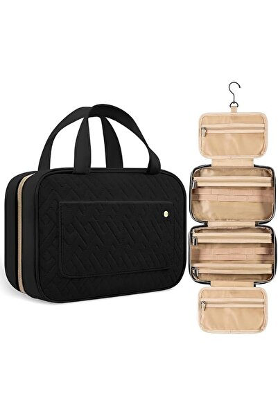 HASTHIP ® Travel Toiletry Bag for Women & Men, Makeup Pouch Portable Makeup B...