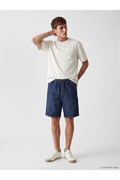LC Waikiki Quality Pieces from Çelebi Store Comfortable Fit Men's Jean Shorts