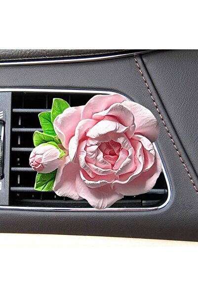 Tazweeq Car Vent Air Freshener Clip, Cute Floral Dashboard Vent Decoration Cl...