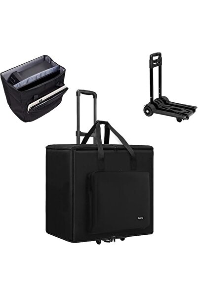 ZARKKEDA Detachable Cart Computer Tower Carrying Case - Portable Gaming Backp...