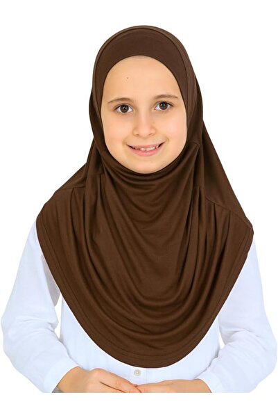 Prien حجاب جاهز للارتداء للفتيات، وشاح إسلامي ناعم من الفيسكوز قطعة واحدة للأ...