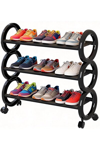 Generic 2026 New Model Shoe Rack, Shoes Cabinet Organizer，3-Tier Shoe Storage...
