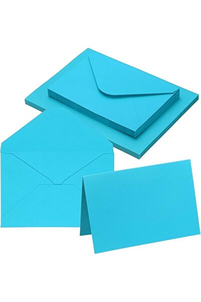 PATIKIL 4 x 6 Blank Greeting Cards and Envelopes, 20Sets Half Fold Note Cards...