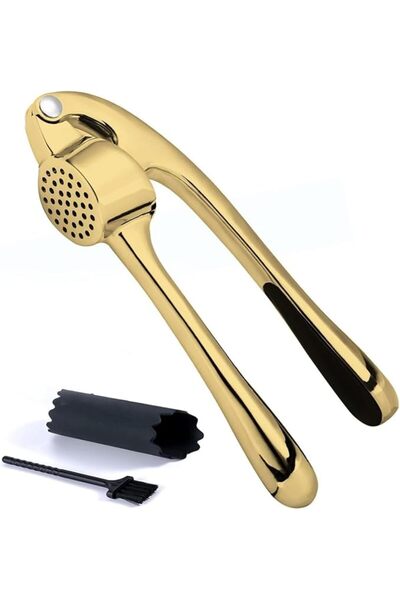 GENERAL Garlic Press Mincer Set, Manual Rust Proof Dishwasher Safe Garlic Cru...