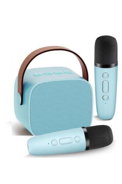 Arabest Mini Karaoke Machine for Kids,Portable Bluetooth Speaker with 2 Wirel...