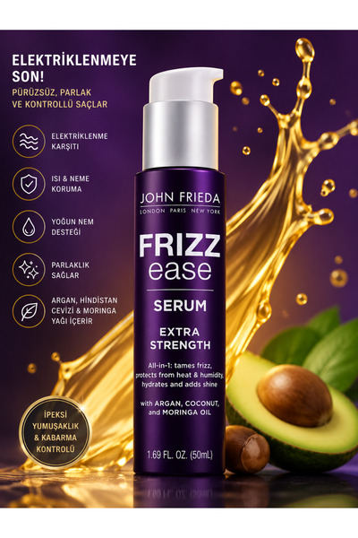 DUY John Frieda Frizz Ease Extra Strength Hair Serum 50 ml – Anti-Frizz and A...
