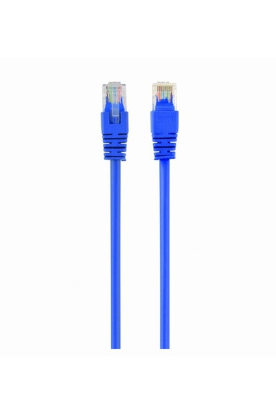 Spacer Cablu de patch UTP Cat5e, cupru-aluminiu, 0,25 m, albastru, AWG26, "SP...
