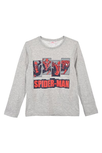 Sun City Fashion Group Μπλούζα "Spiderman" γκρι μελανζέ