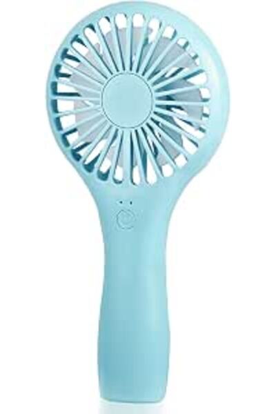 X SPRING Handheld Fan, USB Rechargeable Battery Operated 2 Speed Adjustable Q...