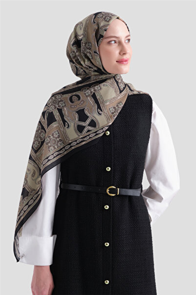 Armine Wool Silk Harmony Shawl 5517 05