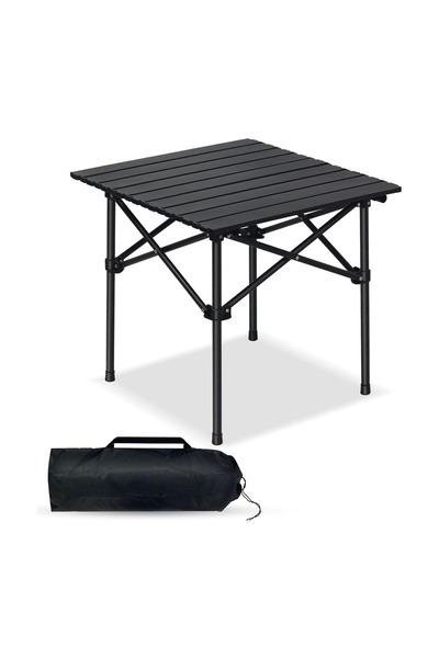 Zen Store Portable Folding Camping Table with Carry Bag | Lightweight Aluminu...