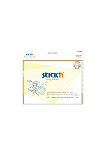 Hopax Notes Autoadeziv Transparent (Calc) 152 X 203 Mm, 30 File, Stick'N Trac...