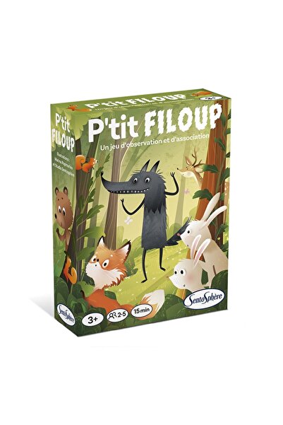 Sentosphere P'Tit Filoup Karetní hra - Pozorování a párování - Sentosphere, 1...