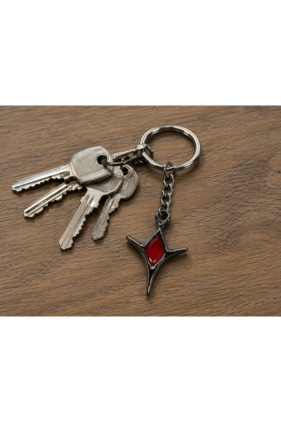 HER ŞEY NOTA www.herseynota.com Red Detailed Special Design Metal Figure Keyc...