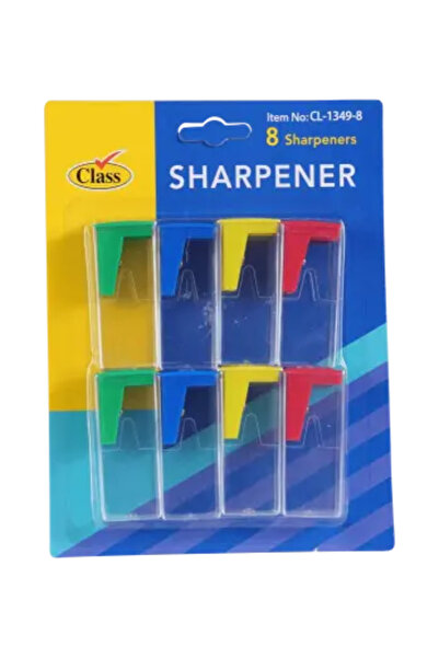 Class Pencil Sharpeners Set with Reservoir (Class CL-6008-4)
