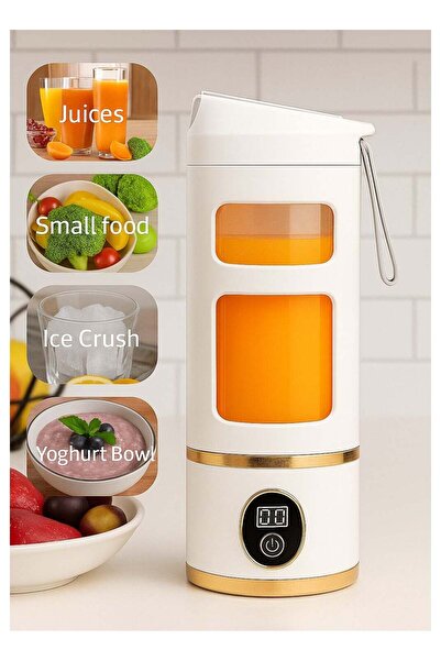 Generic Portable Electric Juice Cup Blender Rechargeable Stainless Steel Juic...