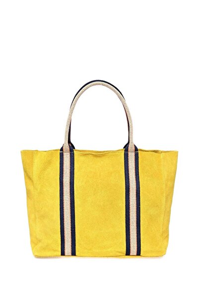 SimpleFind Isabella Rhea Geanta piele -Anika-Galben,Geanta de mana piele natu...