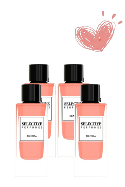 Selective 4 قطع من عطر سينسال 85 مل