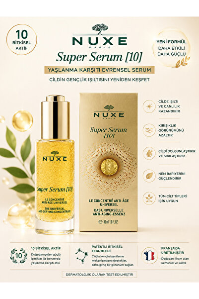 Nuxe Super Serum 10 Anti-Blemish Serum That Helps Fade Wrinkles and Fine Line...