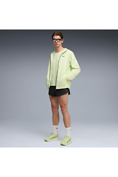 Puma Lightspeed Uw 2 Split Erkek Siyah Koşu Ceketi