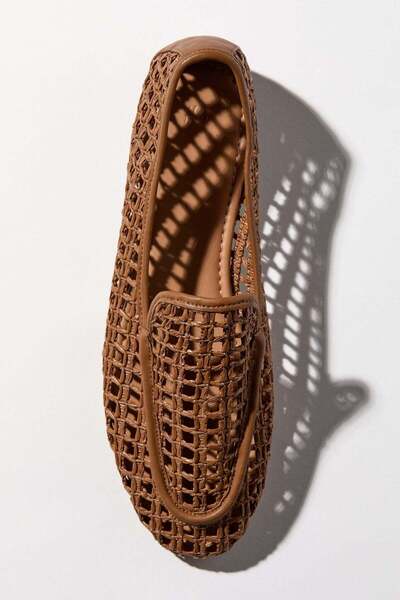 H&M Straw loafers