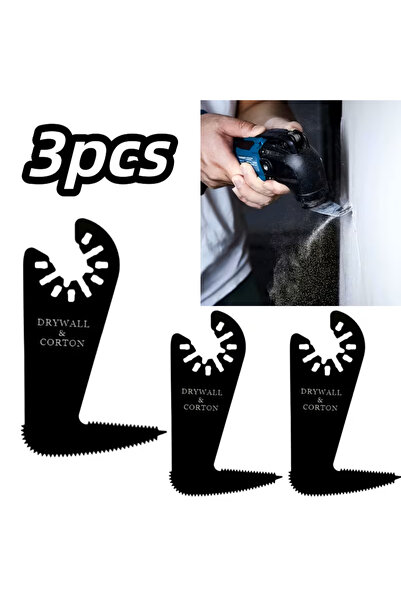 Choice 3pcs 3pcs Quick Release Swing Multifunctional Tool, Bimetallic Saw Hea...