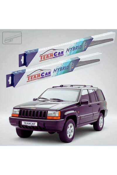 TEAMCAR Υαλοκαθαριστήρες Jeep Grand Cherokee ZJ 1991-1999 |   Εμπρόσθιο Υβριδ...