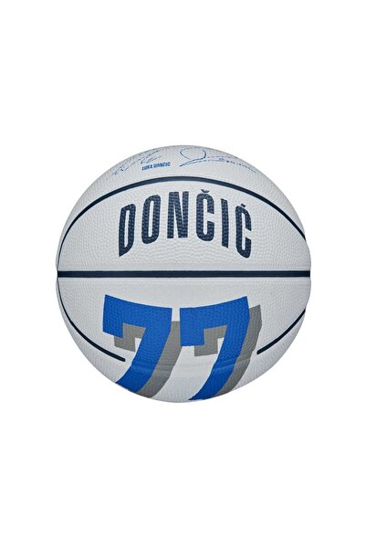 Wilson NBA PLAYER ICON MINI BSKT LUKA SIZE 3 WZ4007701XB3 Λευκό