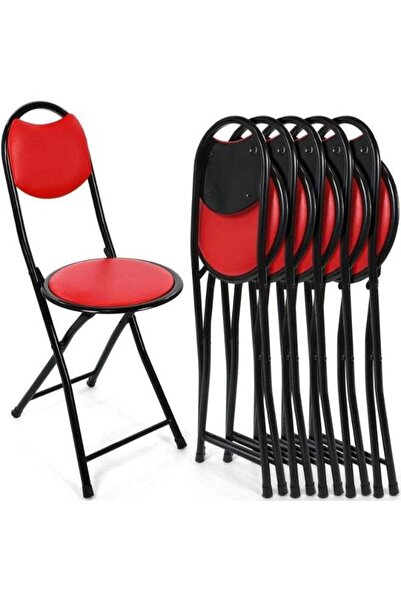 DubaiGallery Folding Chair NU-80040, Portable Metal Folding Chair with Padded...