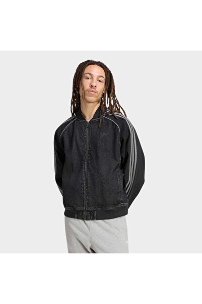 adidas SST Adicolor Erkek Siyah Jean Ceket (KS4963)