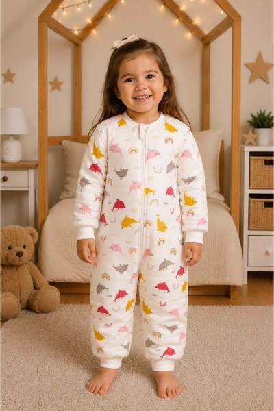 Cantoy Girls and Boys Thick Fiber Filled 2.5 Tog Patterned Sleeping Bag