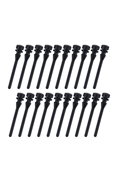 Choice black 20 Pcs Case Fan Soft Silicone Anti Noise Reducing Vibration Scre...
