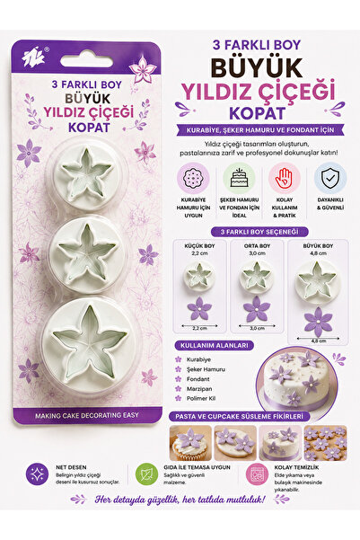 pratikpastacılık Sugar Paste-Cookie-Ceramic Printing Mold Set Cookie and Suga...