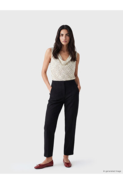 LC Waikiki Γυναικείο Παντελόνι Ψηλόμεσο Slim Fit